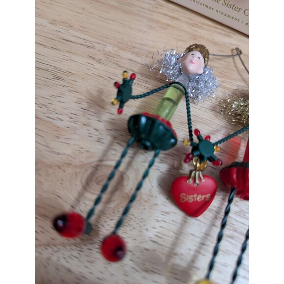 Hallmark Keepsake The Sister Connection ornament handcrafted 2007 w/ org box - Picture 5 of 8